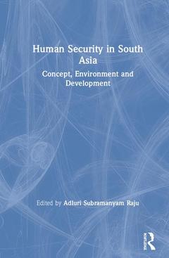 Couverture de l’ouvrage Human Security in South Asia