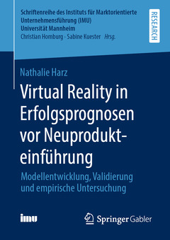 Couverture de l’ouvrage Virtual Reality in Erfolgsprognosen vor Neuprodukteinführung