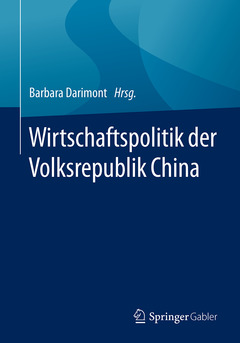 Couverture de l’ouvrage Wirtschaftspolitik der Volksrepublik China