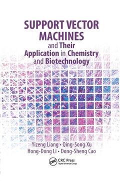 Couverture de l’ouvrage Support Vector Machines and Their Application in Chemistry and Biotechnology