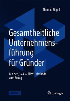 Couverture de l’ouvrage Gesamtheitliche Unternehmensführung für Gründer