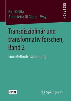 Cover of the book Transdisziplinär und transformativ forschen, Band 2