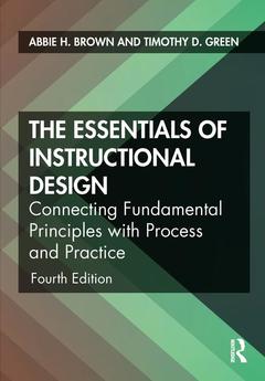 Couverture de l’ouvrage The Essentials of Instructional Design