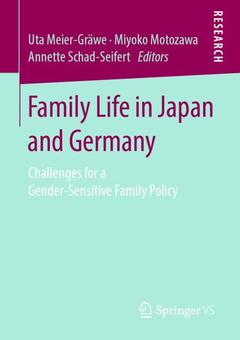 Couverture de l’ouvrage Family Life in Japan and Germany