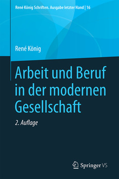 Cover of the book Arbeit und Beruf in der modernen Gesellschaft
