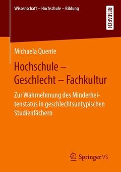 Couverture de l’ouvrage Hochschule - Geschlecht - Fachkultur