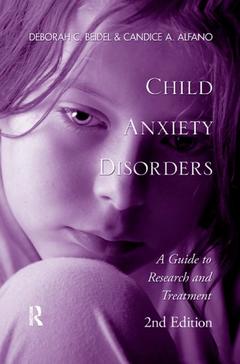 Couverture de l’ouvrage Child Anxiety Disorders