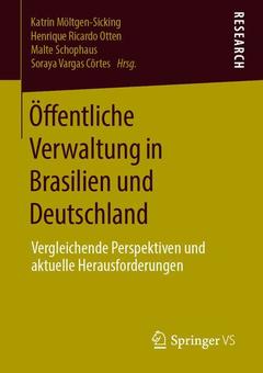 Couverture de l’ouvrage Öffentliche Verwaltung in Brasilien und Deutschland