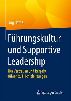 Couverture de l’ouvrage Führungskultur und Supportive Leadership