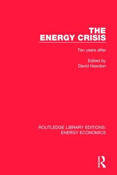 Couverture de l’ouvrage The Energy Crisis