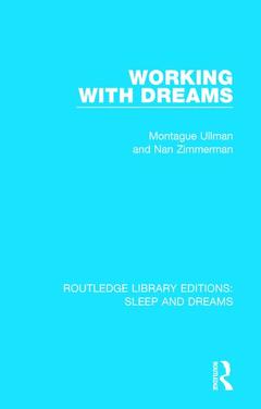 Couverture de l’ouvrage Working with Dreams