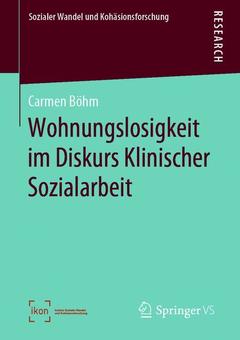 Cover of the book Wohnungslosigkeit im Diskurs Klinischer Sozialarbeit