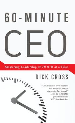 Couverture de l’ouvrage 60-Minute CEO