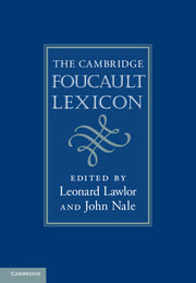 Couverture de l’ouvrage The Cambridge Foucault Lexicon