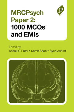 Couverture de l’ouvrage MRCPsych Paper 2: 600 MCQs