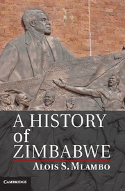 Couverture de l’ouvrage A History of Zimbabwe