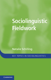 Couverture de l’ouvrage Sociolinguistic Fieldwork