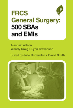Couverture de l’ouvrage FRCS General Surgery 
