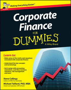 Couverture de l’ouvrage Corporate Finance For Dummies - UK 