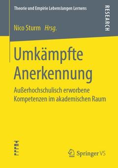 Couverture de l’ouvrage Umkämpfte Anerkennung