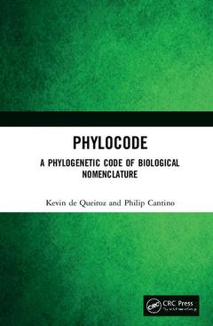 Couverture de l’ouvrage International Code of Phylogenetic Nomenclature (PhyloCode)