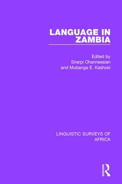 Couverture de l’ouvrage Language in Zambia