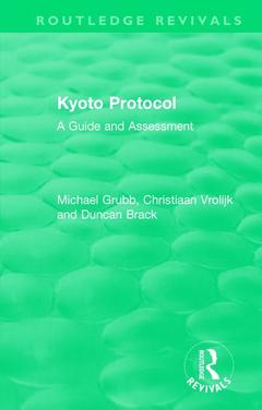 Couverture de l’ouvrage Routledge Revivals: Kyoto Protocol (1999)