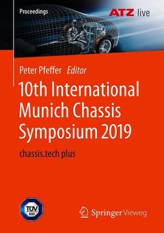 Couverture de l’ouvrage 10th International Munich Chassis Symposium 2019