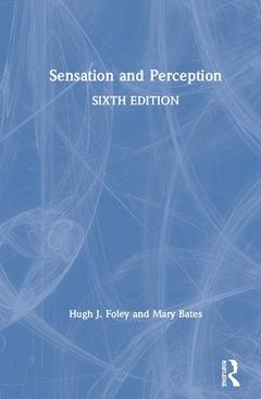Couverture de l’ouvrage Sensation and Perception