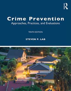 Couverture de l’ouvrage Crime Prevention