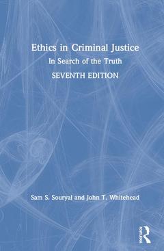 Couverture de l’ouvrage Ethics in Criminal Justice