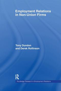 Cover of the book Employment Relations in Non-Union Firms
