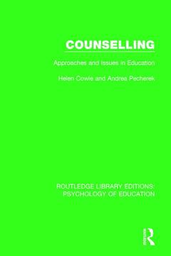 Cover of the book Counselling
