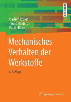 Cover of the book Mechanisches Verhalten der Werkstoffe