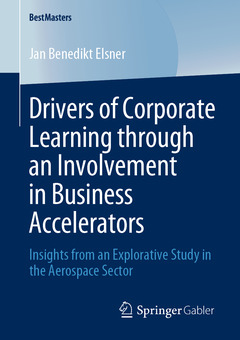 Cover of the book Drivers of Corporate Learning through an Involvement in Business Accelerators