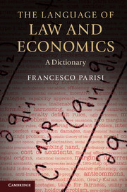 Cover of the book The Language of Law and Economics