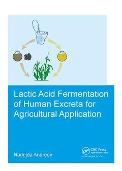 Couverture de l’ouvrage Lactic acid fermentation of human excreta for agricultural application