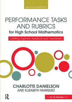Couverture de l’ouvrage Performance Tasks and Rubrics for High School Mathematics