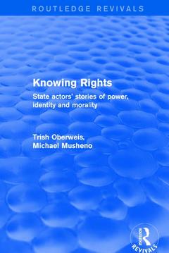 Couverture de l’ouvrage Revival: Knowing Rights (2001)