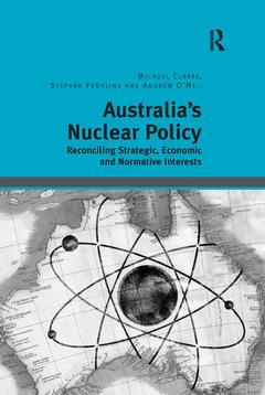 Couverture de l’ouvrage Australia's Nuclear Policy