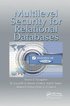Couverture de l’ouvrage Multilevel Security for Relational Databases
