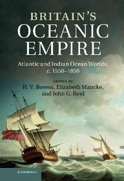Couverture de l’ouvrage Britain's Oceanic Empire