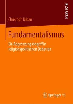 Cover of the book Fundamentalismus