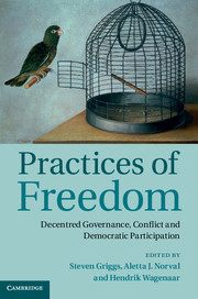 Cover of the book Practices of Freedom