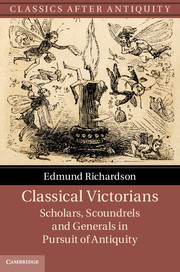 Couverture de l’ouvrage Classical Victorians