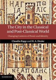 Couverture de l’ouvrage The City in the Classical and Post-Classical World