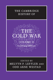 Couverture de l’ouvrage The Cambridge History of the Cold War