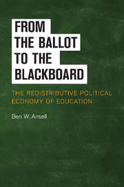 Couverture de l’ouvrage From the Ballot to the Blackboard