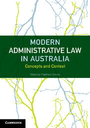 Couverture de l’ouvrage Modern Administrative Law in Australia