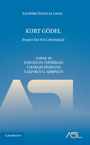 Couverture de l’ouvrage Kurt Gödel